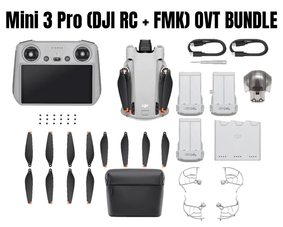 DJI Mini 3 Pro (DJI RC) w/ FMK OVT Bundle